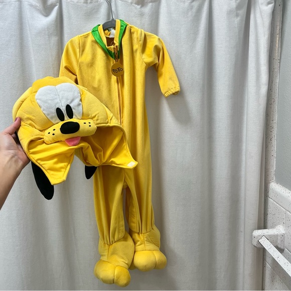 Disney Yellow Pluto Kids Costume - Picture 3 of 8